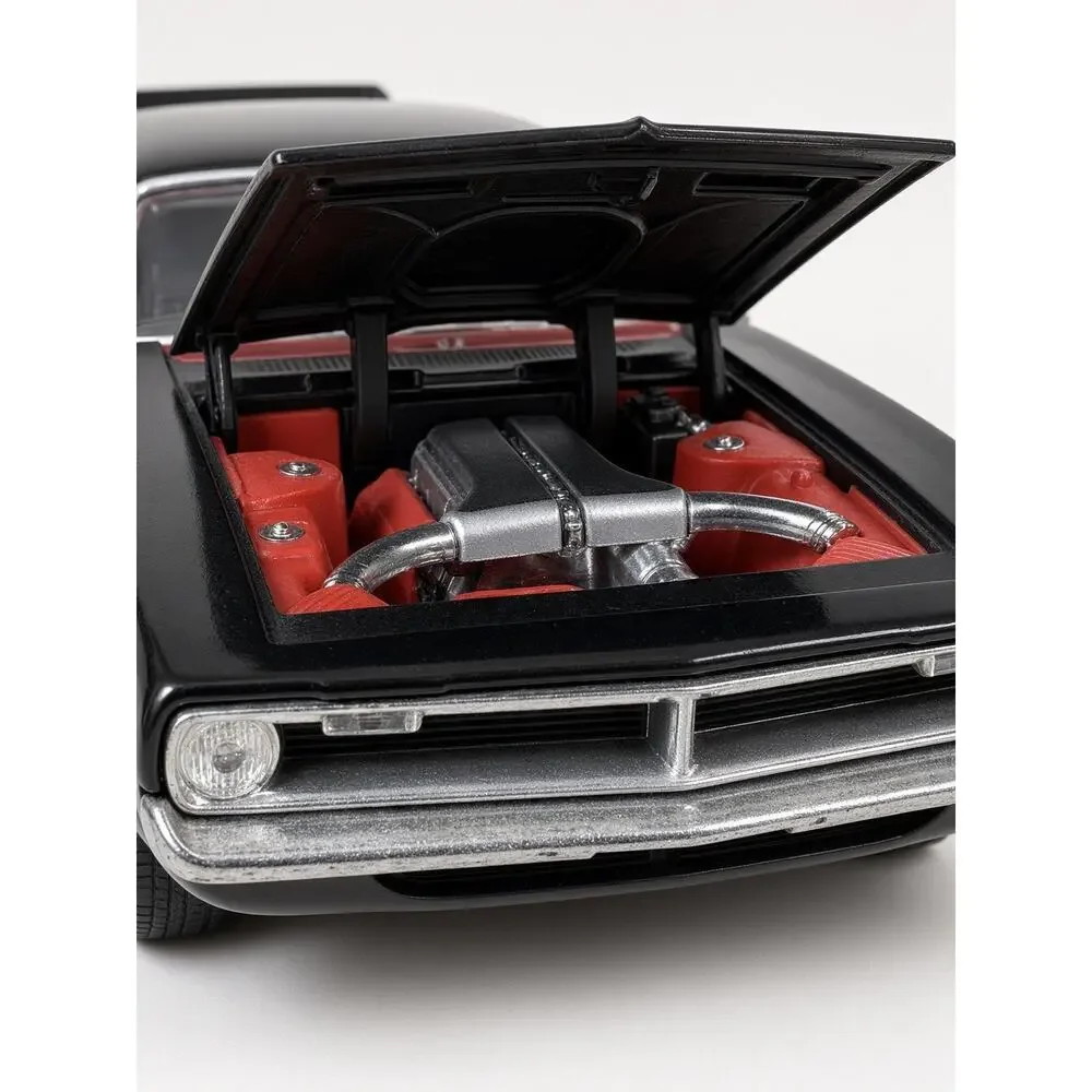 Jada Bigtime Muscle Cuda Black Red Diecast 1:24